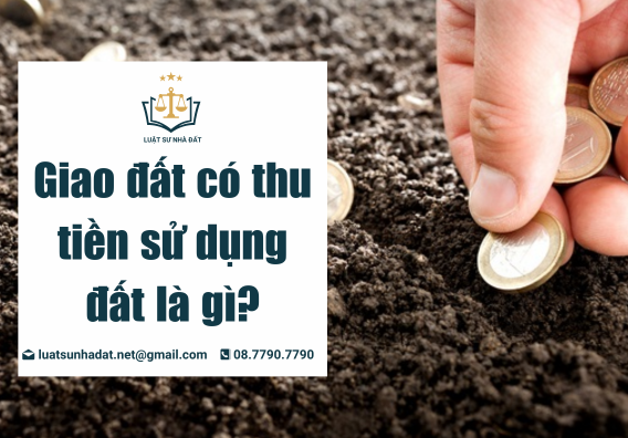 Giao đất có thu tiền sử dụng đất là gì