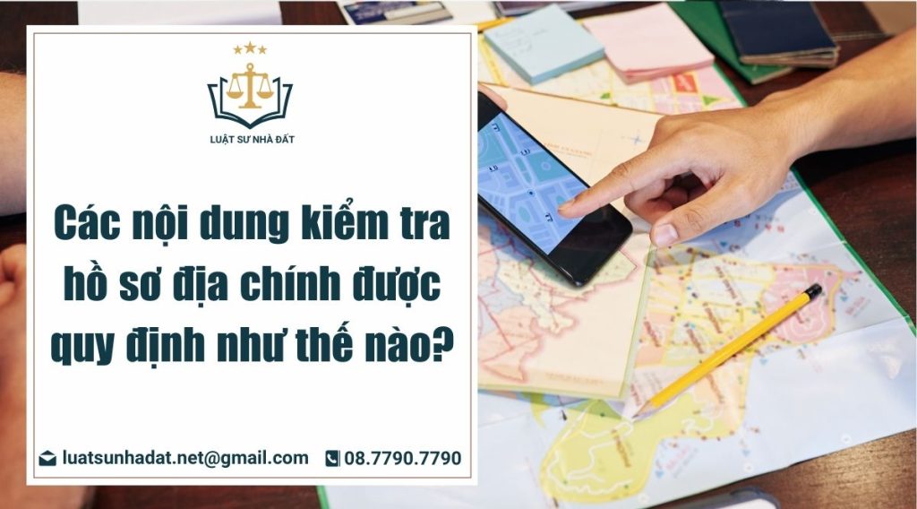 kiểm tra hồ sơ địa chính