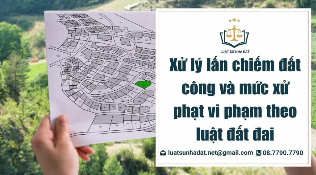 lấn chiếm đất công theo luật đất đai