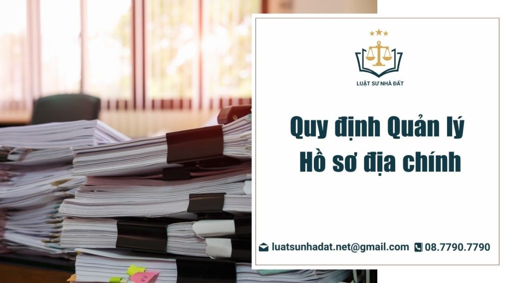 quản lý hồ sơ địa chính