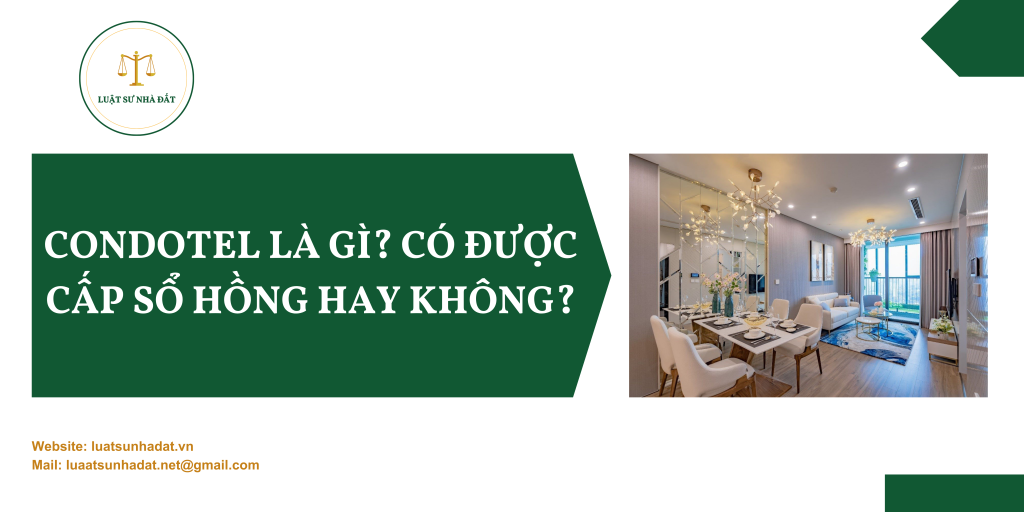 Condotel là gì Có được cấp sổ hồng hay không