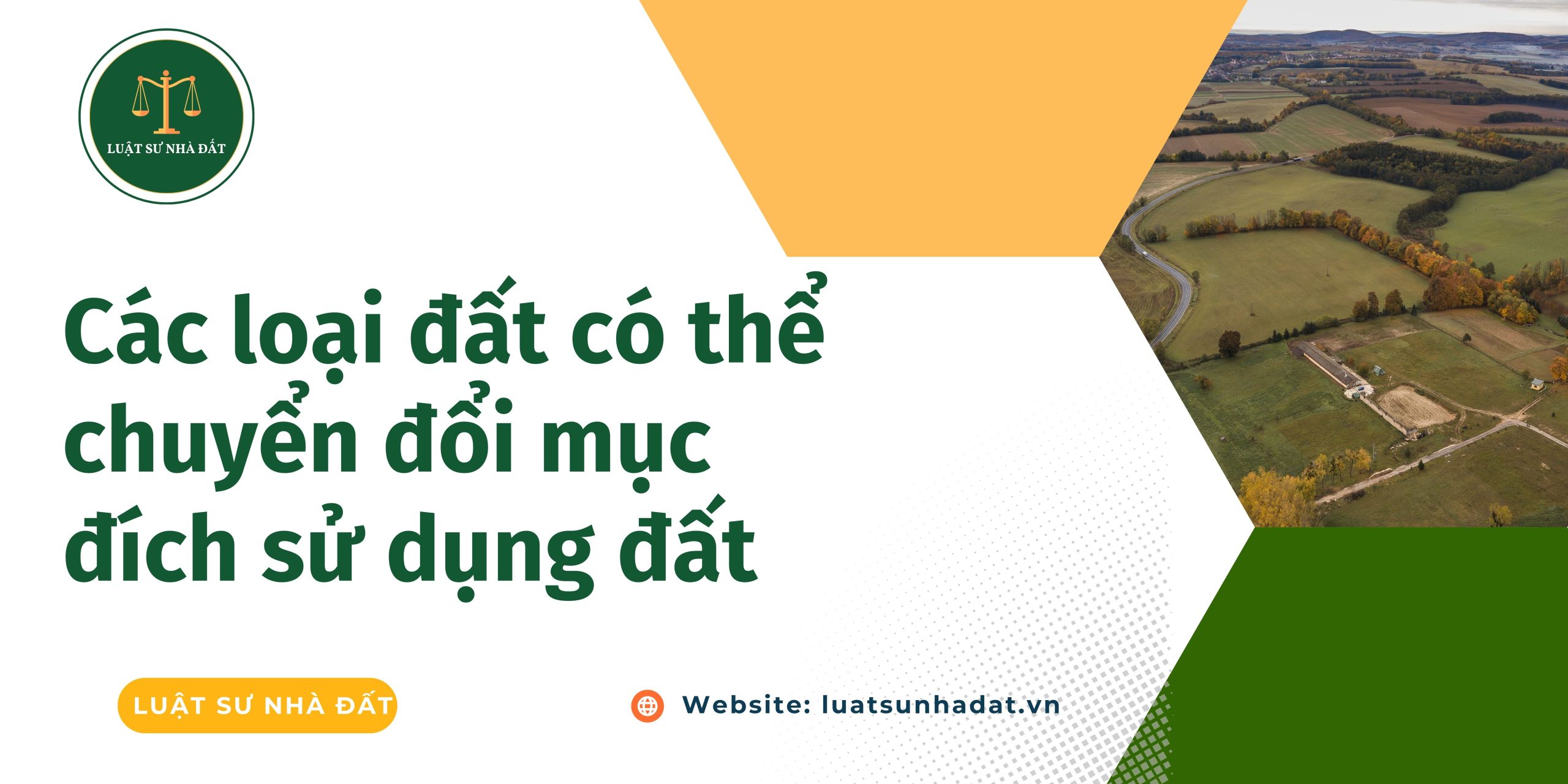 Các loại đất có thể chuyển đổi mục đích sử dụng đất