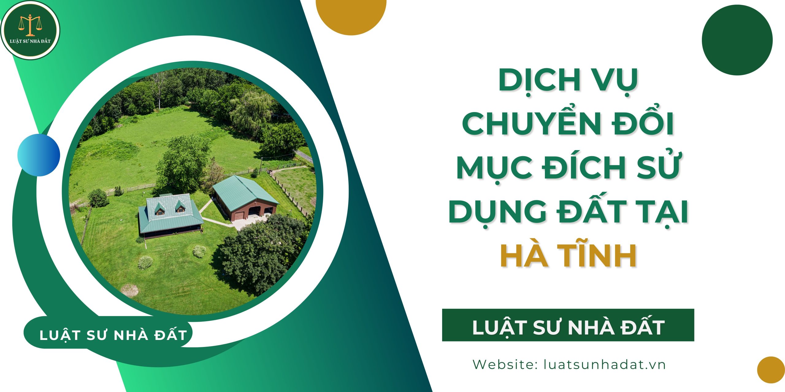 Dịch vụ chuyển đổi mục đích sử dụng đất tại Hà Tĩnh