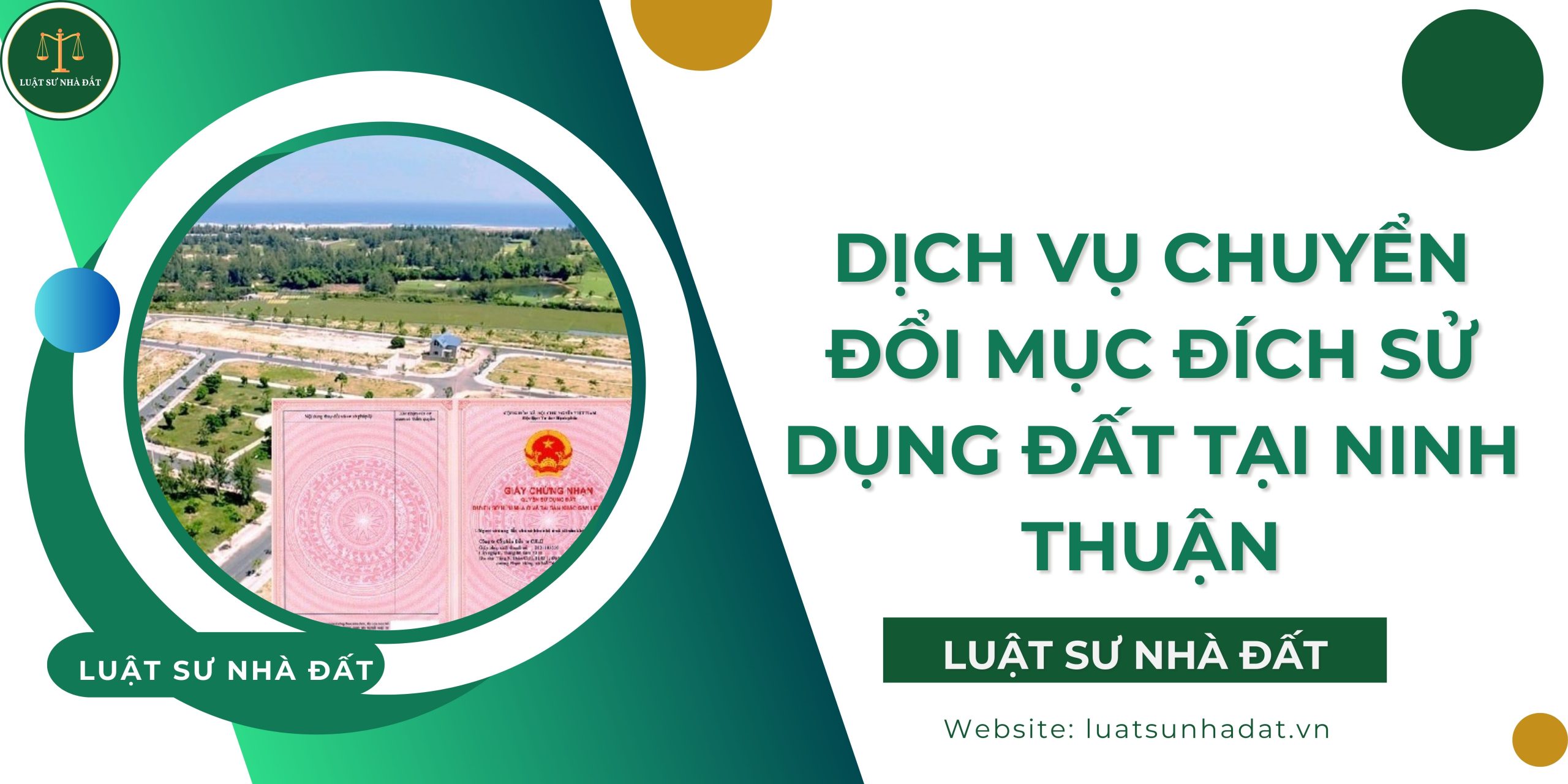 Dịch vụ chuyển đổi mục đích sử dụng đất tại Ninh Thuận