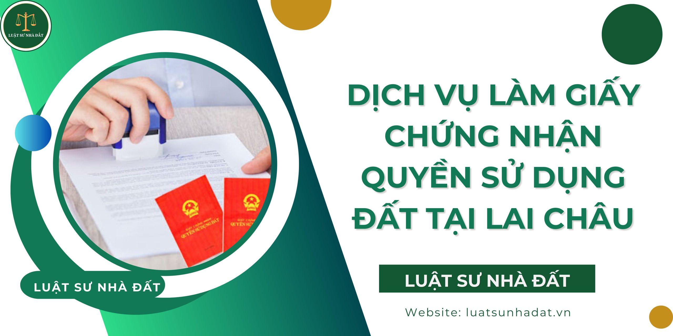 Dịch vụ làm giấy chứng nhận quyền sử dụng đất tại Lai Châu