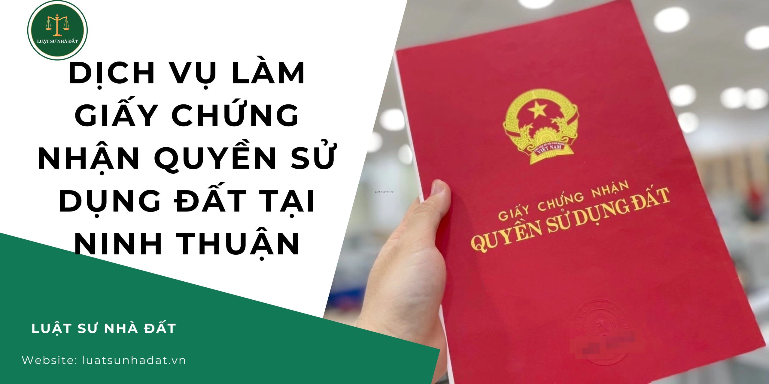 Dịch vụ làm giấy chứng nhận quyền sử dụng đất tại Ninh Thuận
