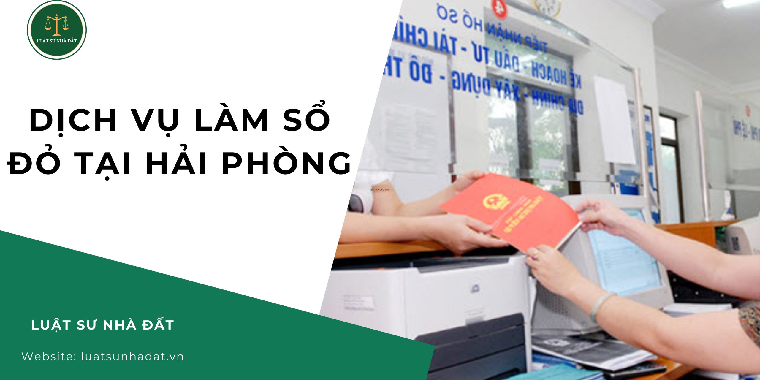 Dịch vụ làm sổ đỏ tại Hải Phòng