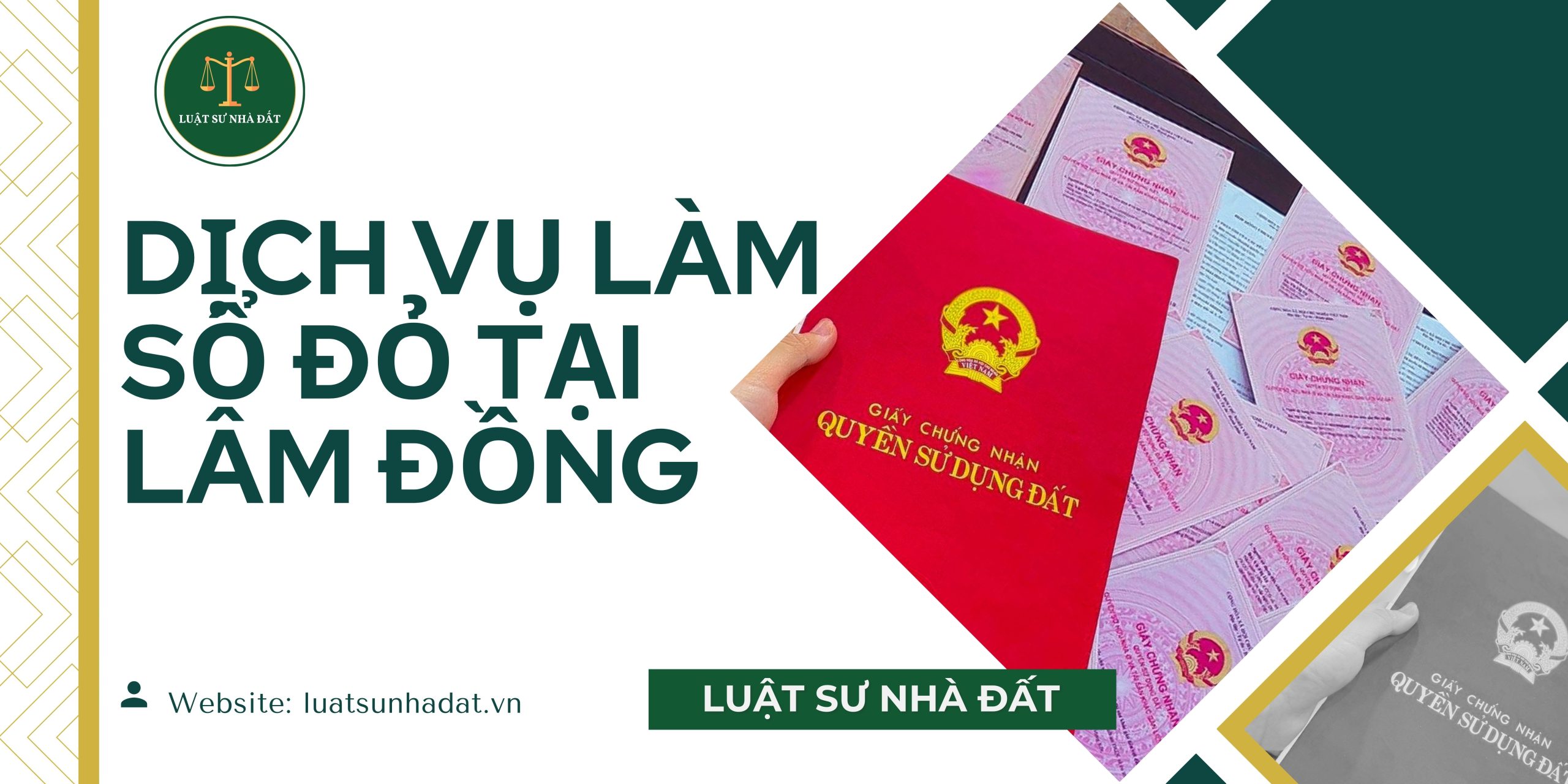 Dịch vụ làm sổ đỏ tại Lâm Đồng