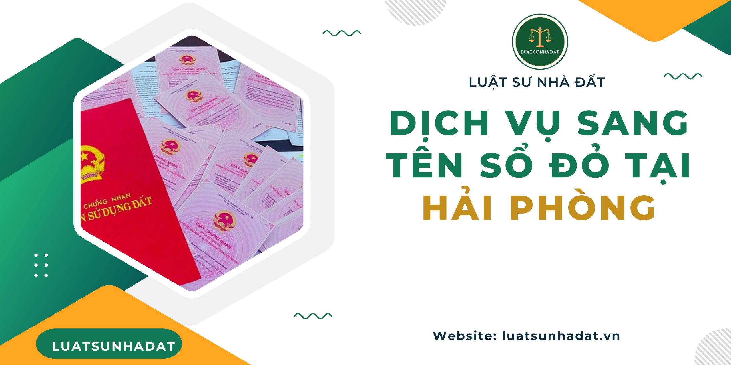 Dịch vụ sang tên sổ đỏ tại Hải Phòng