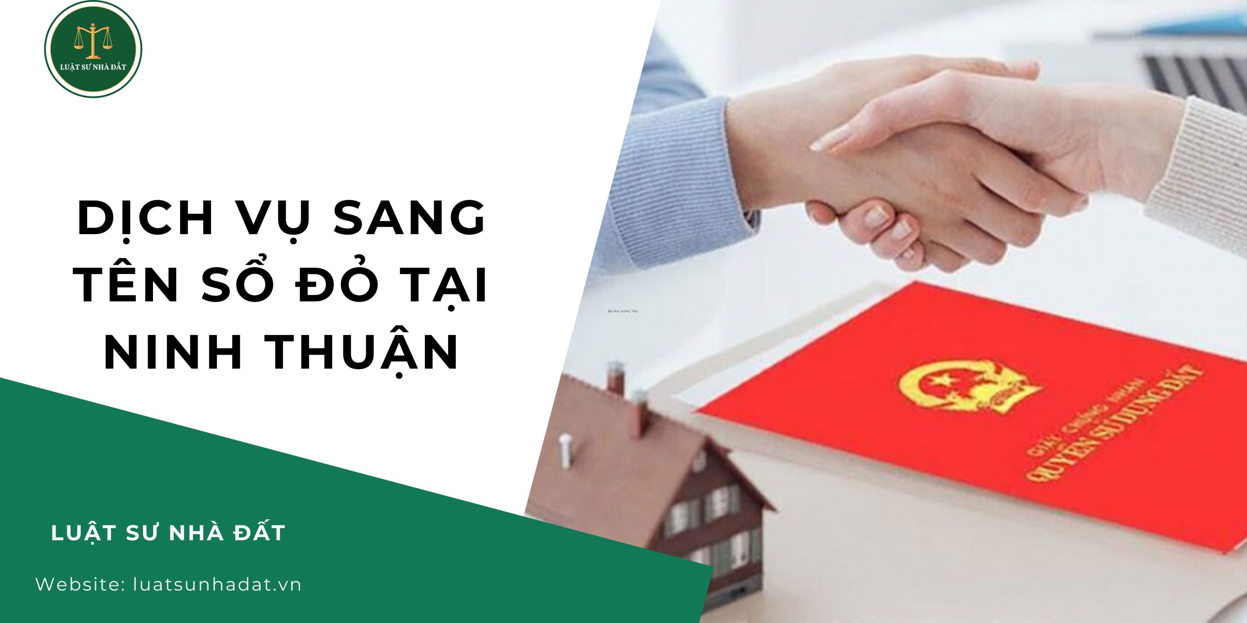 Dịch vụ sang tên sổ đỏ tại Ninh Thuận