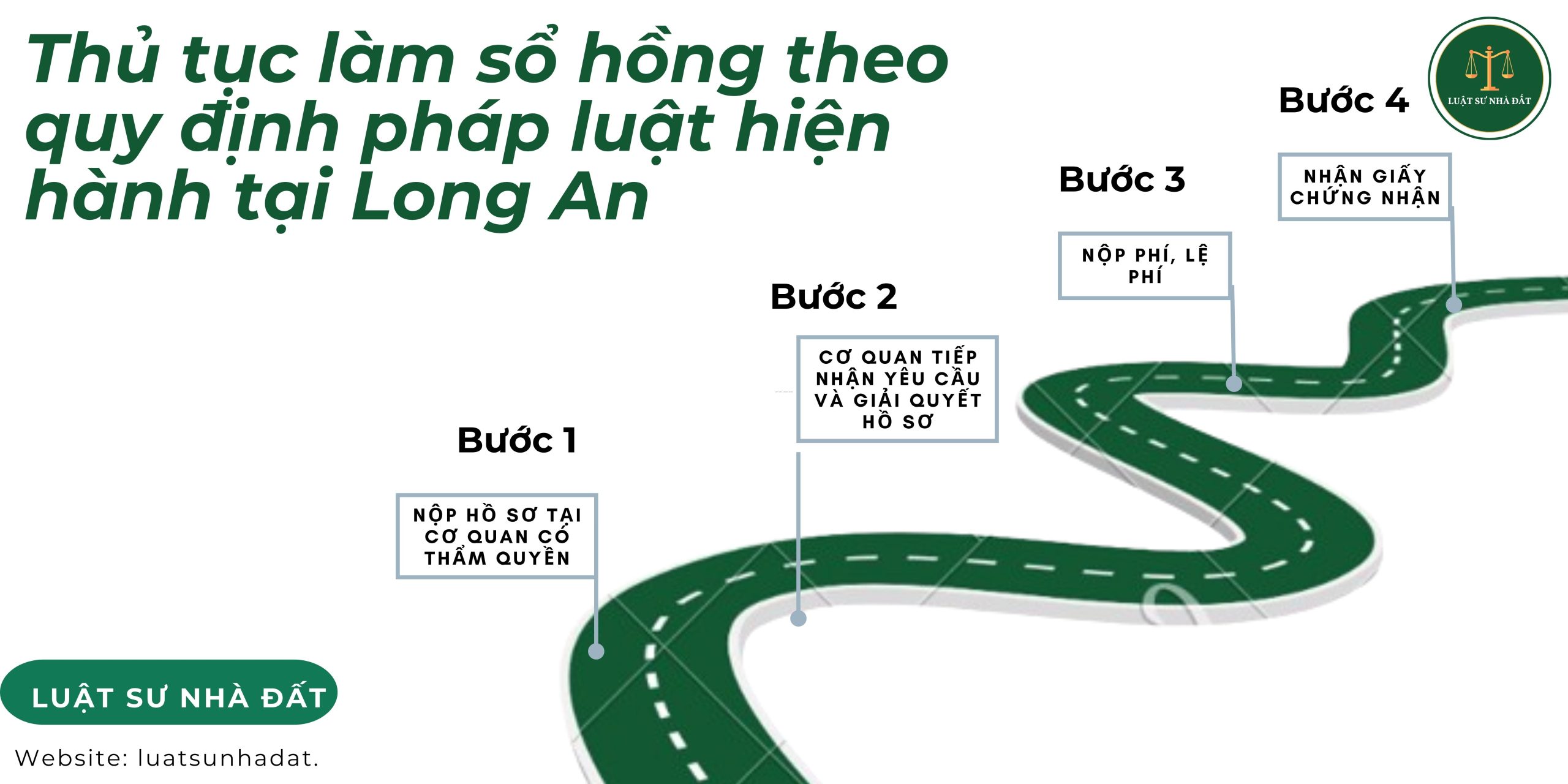 Thủ tục làm sổ hồng theo quy định pháp luật hiện hành tại Long An