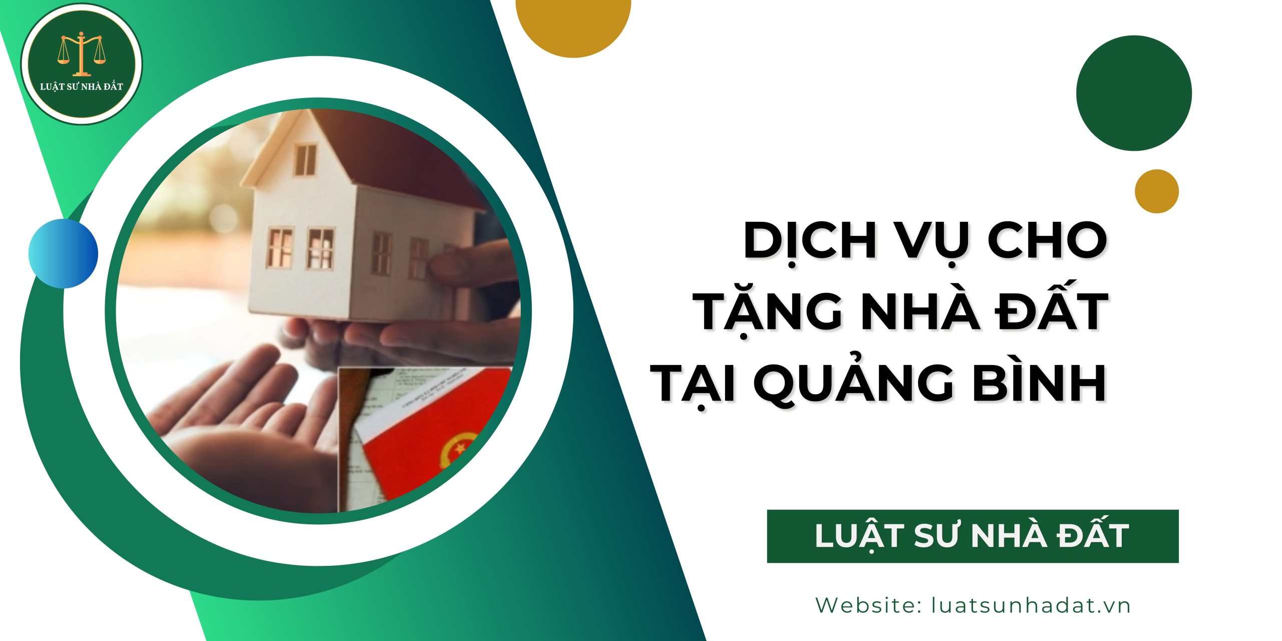Dịch vụ cho tặng nhà đất tại Quảng Bình