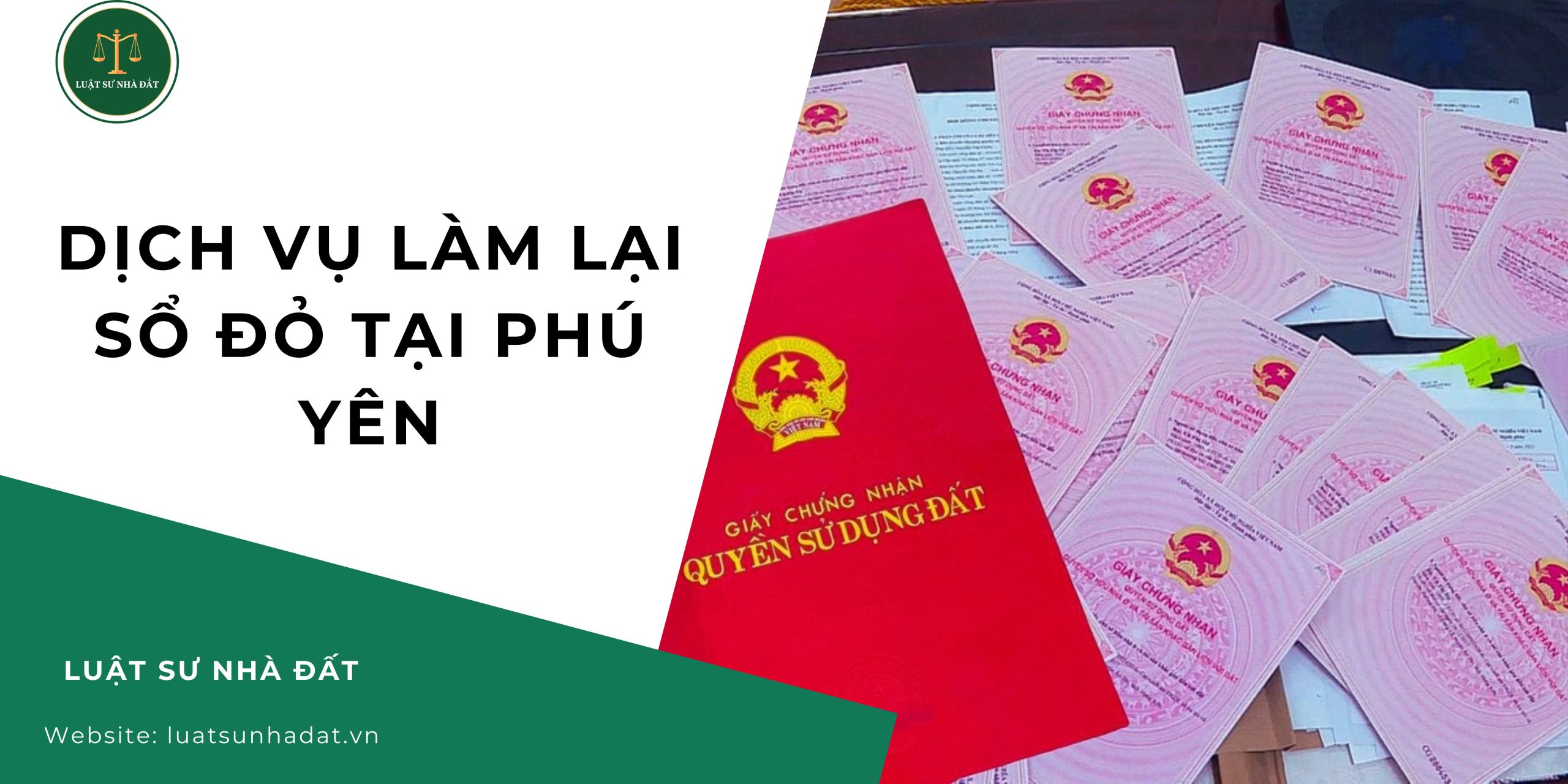 Dịch vụ làm lại sổ đỏ tại Phú Yên
