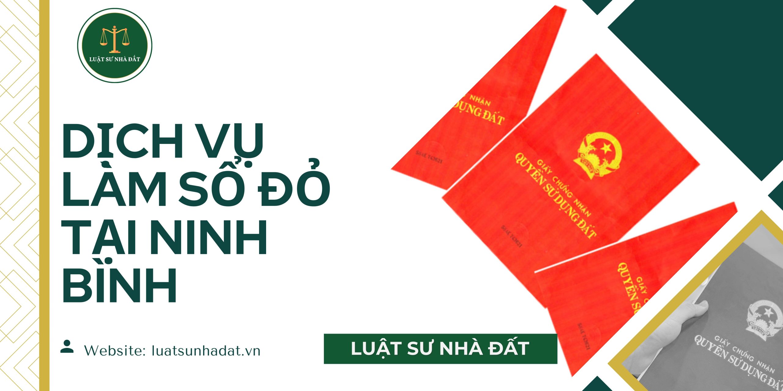 Dịch vụ làm sổ đỏ tại Ninh Bình