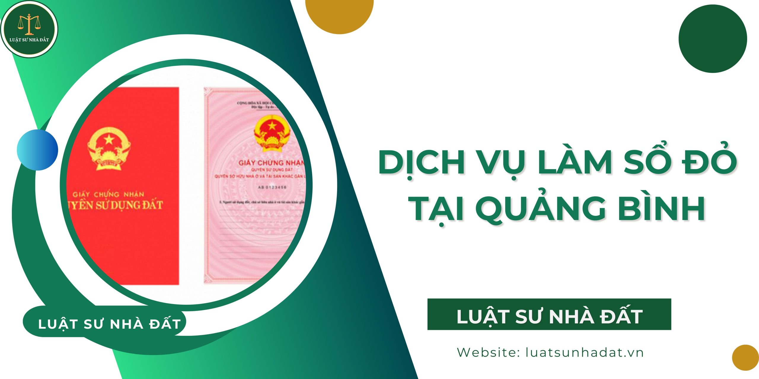 Dịch vụ làm sổ đỏ tại Quảng Bình