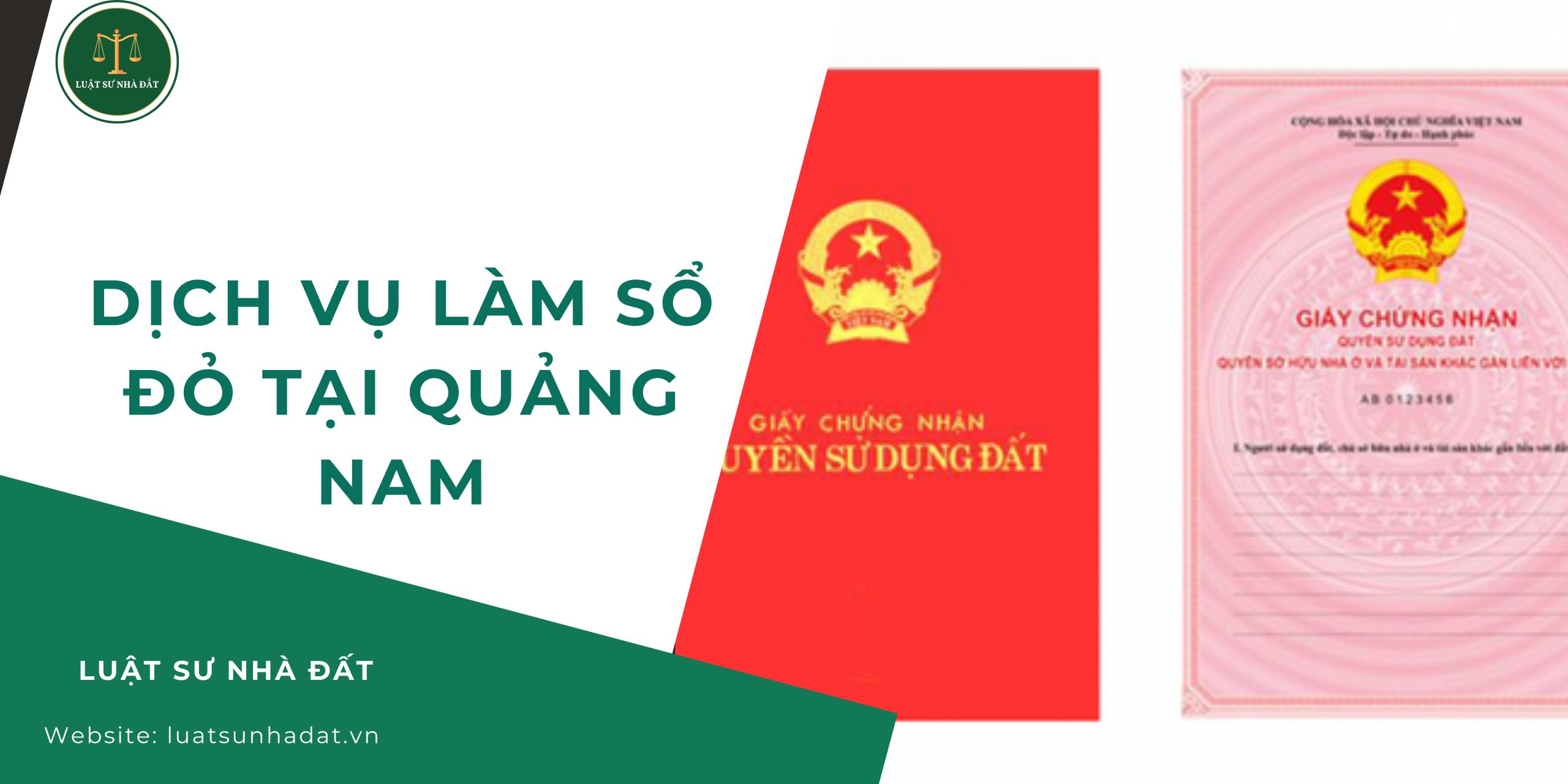 Dịch vụ làm sổ đỏ tại Quảng Nam