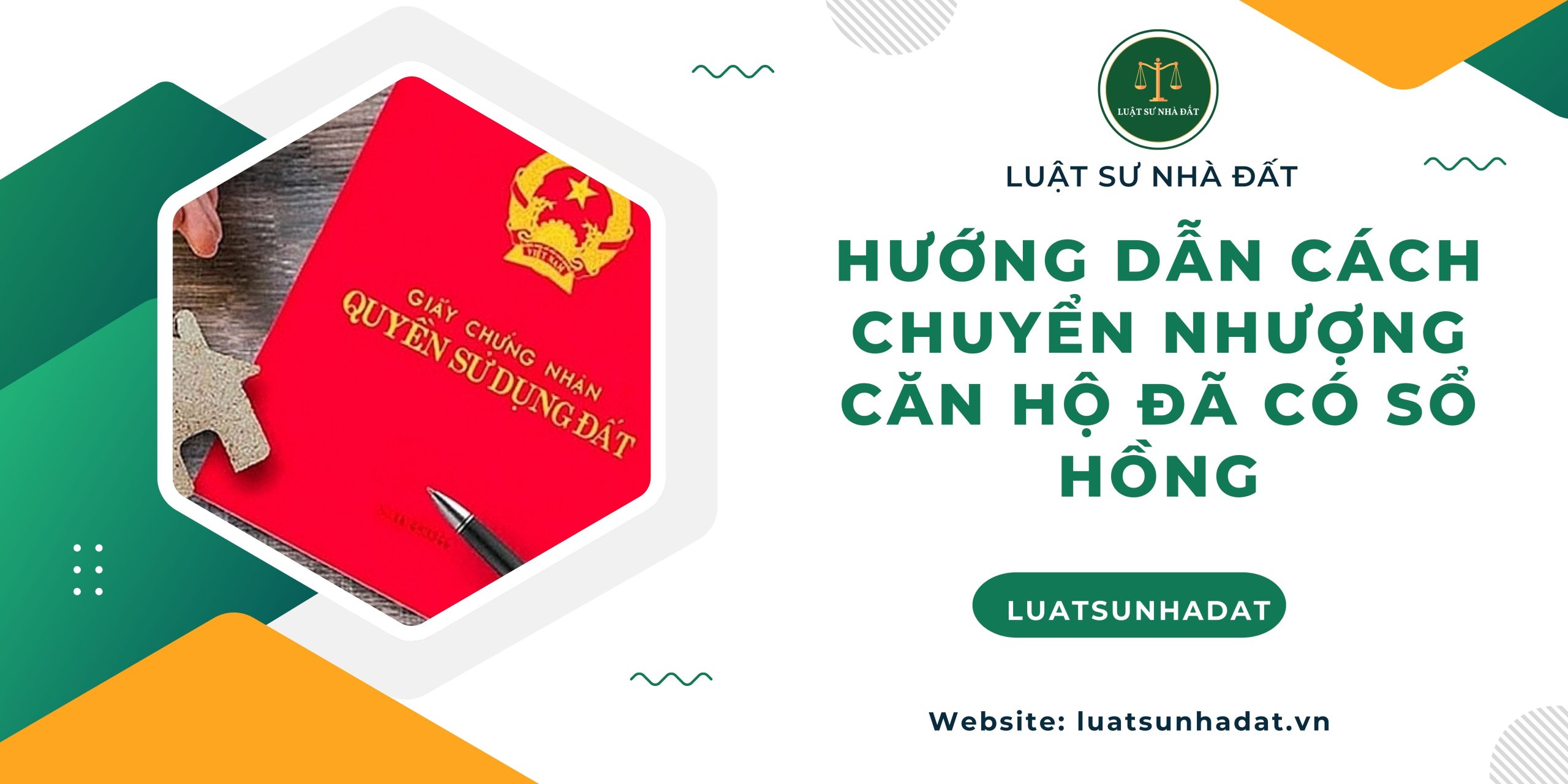 Hướng dẫn cách chuyển nhượng căn hộ đã có sổ hồng