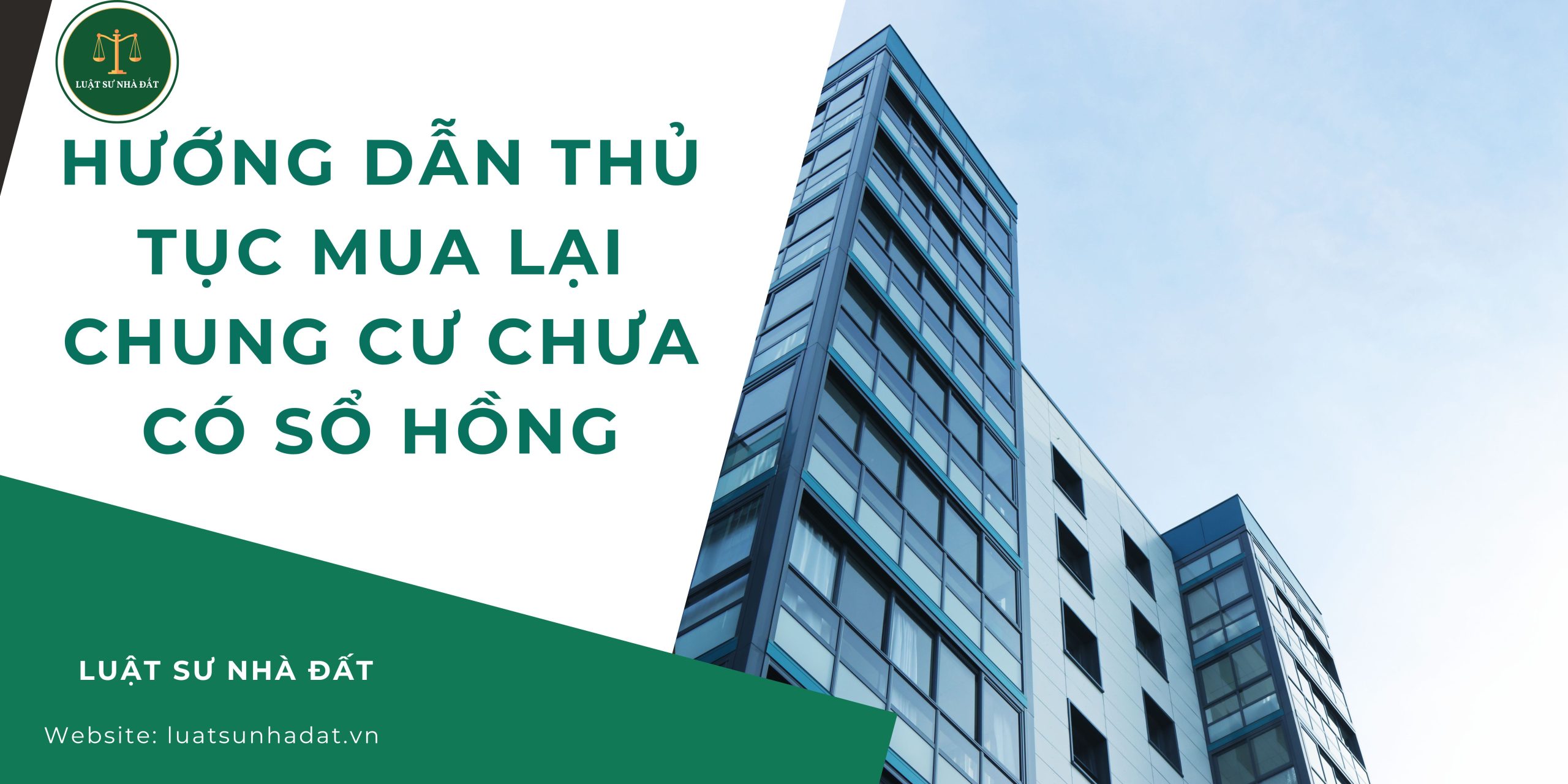 Hướng dẫn thủ tục mua lại chung cư chưa có sổ hồng