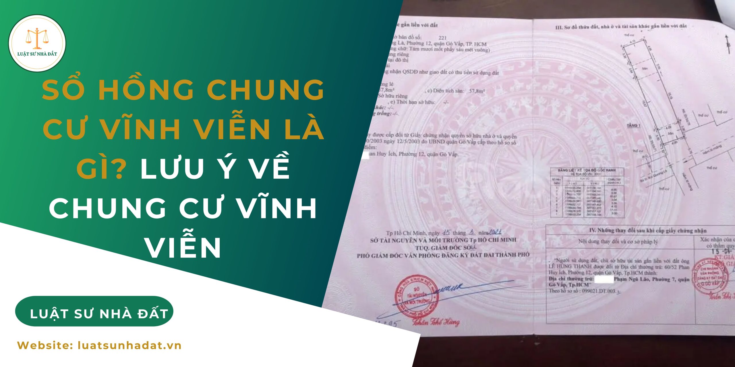 Sổ hồng chung cư vĩnh viễn là gì? Lưu ý về chung cư vĩnh viễn