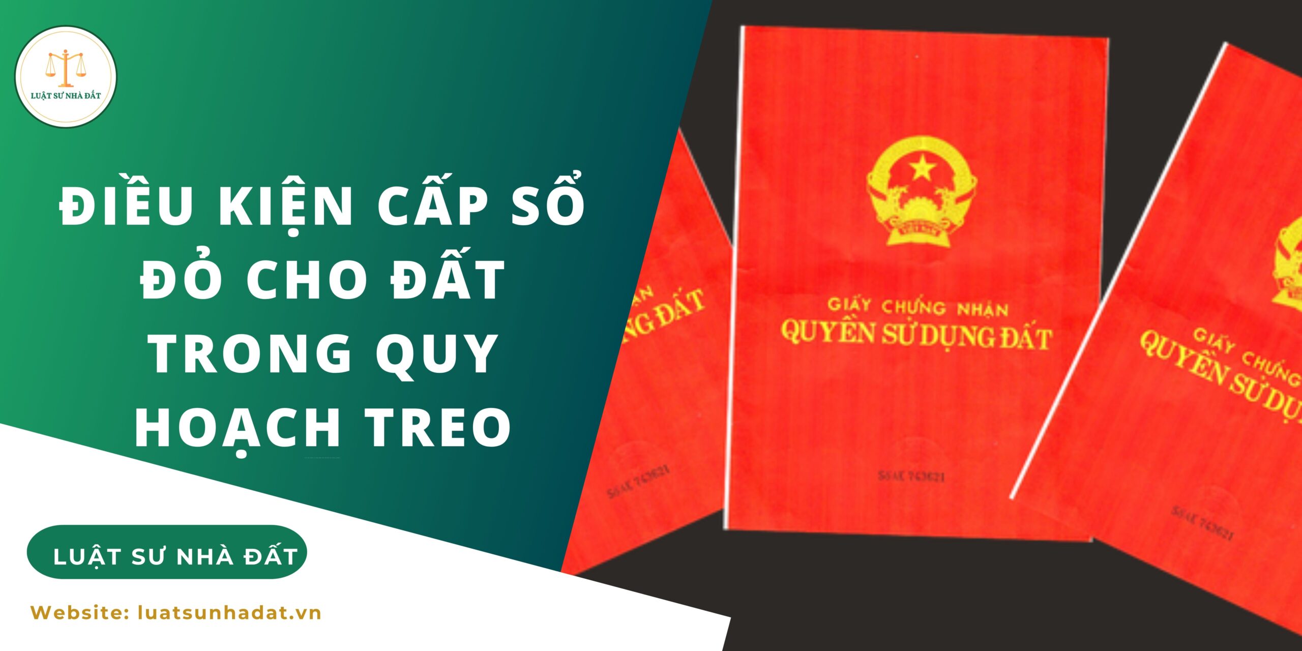 Điều kiện cấp sổ đỏ cho đất trong quy hoạch treo