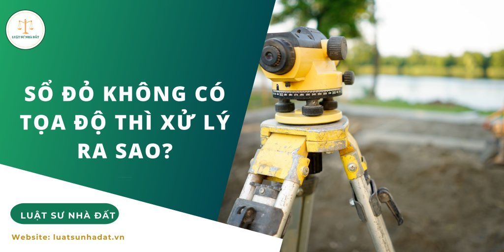 Sổ đỏ không có tọa độ thì xử lý ra sao