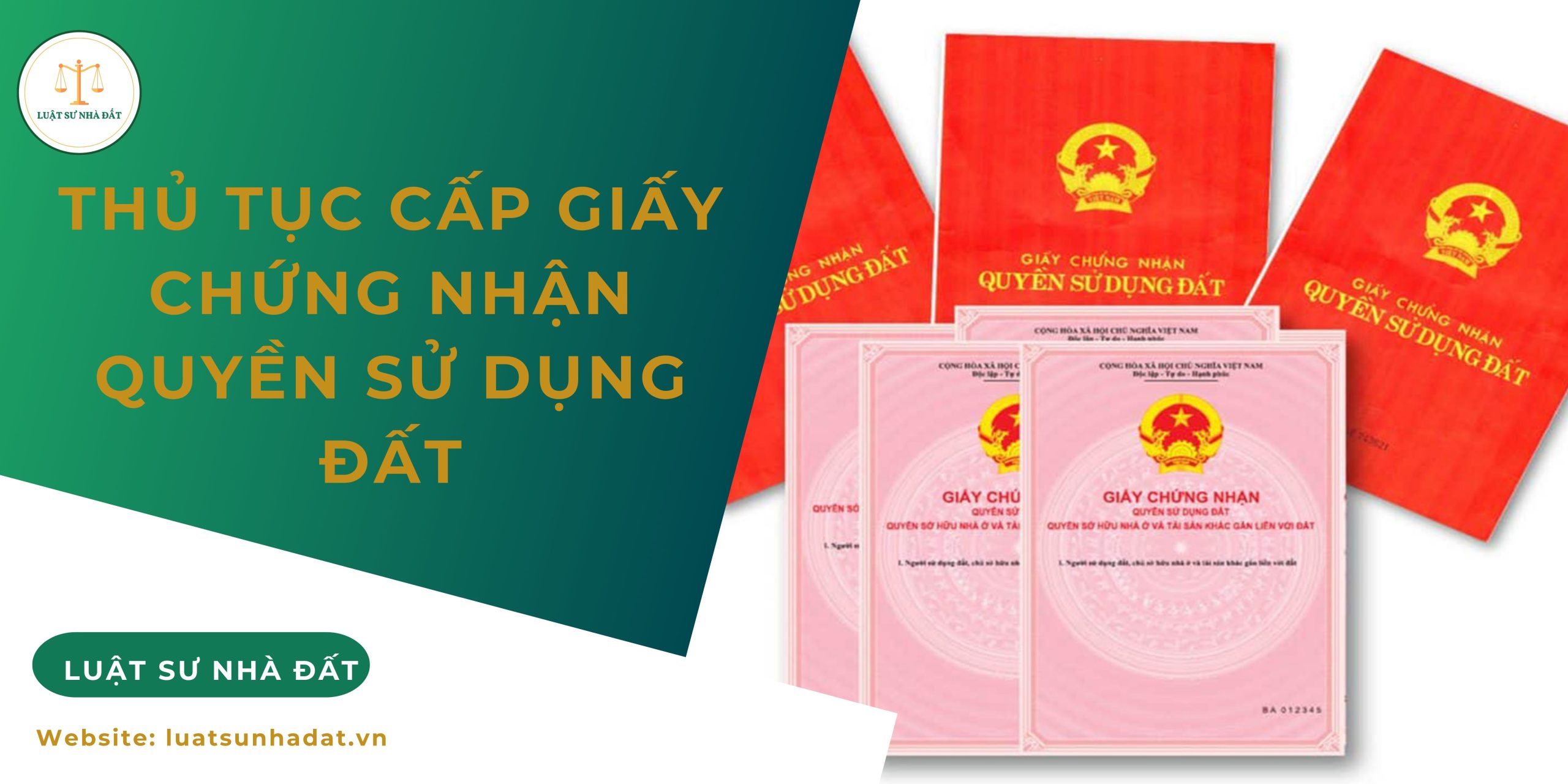 Thủ tục cấp giấy chứng nhận quyền sử dụng đất